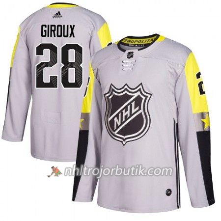 Philadelphia Flyers Tröja Claude Giroux 28 2018 NHL All-Star Metro Division Adidas Grå Authentic